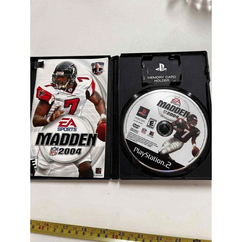 EA Sports Madden NFL 2004 Sony PlayStation 2 PS2 Complete CIB‎ Michael Vick